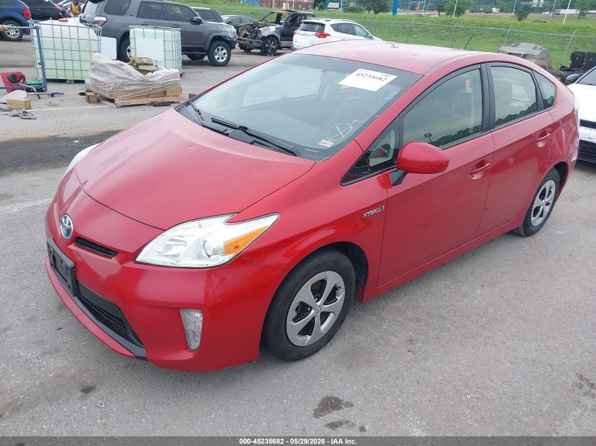 2015 Toyota Prius VIN JTDKN3DUXF1909388 IAAI salvage auction — HAIL, Salvage (Illinois), sold $2,350 on 2026-07-14 (photo 2)