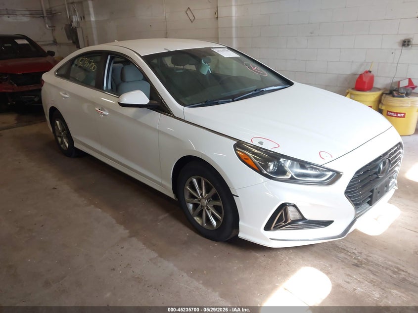 2018 Hyundai Sonata VIN 5NPE24AF3JH714896 IAAI salvage auction — LEFT SIDE, Salvage Title, sold $2,650 on 2026-07-22 (photo 1)