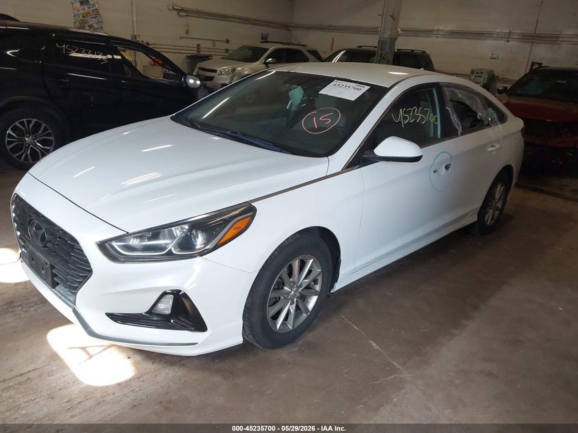 2018 Hyundai Sonata VIN 5NPE24AF3JH714896 IAAI salvage auction — LEFT SIDE, Salvage Title, sold $2,650 on 2026-07-22 (photo 2)