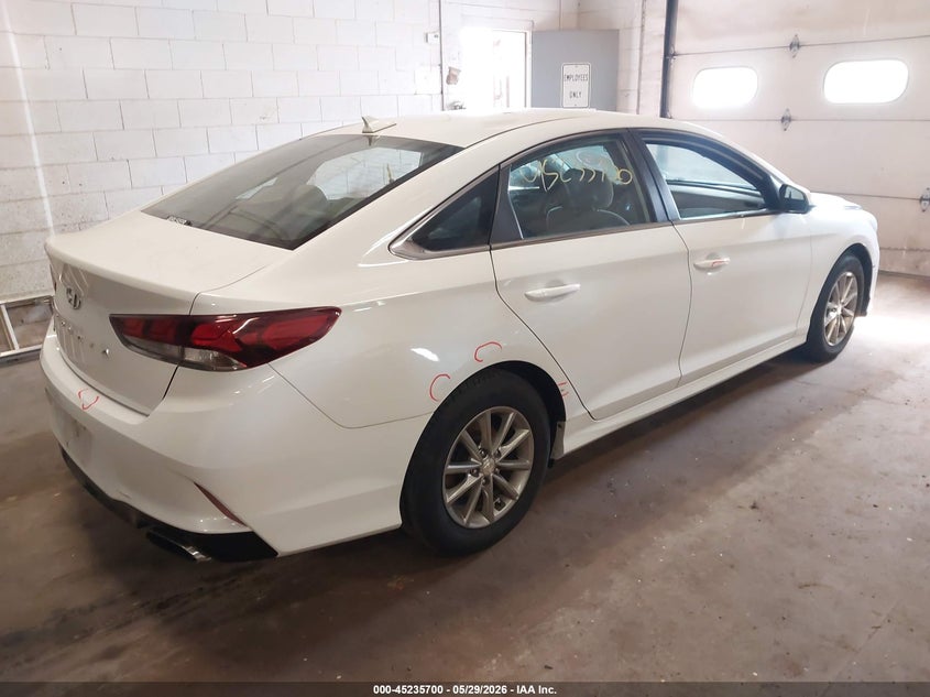 2018 Hyundai Sonata VIN 5NPE24AF3JH714896 IAAI salvage auction — LEFT SIDE, Salvage Title, sold $2,650 on 2026-07-22 (photo 4)