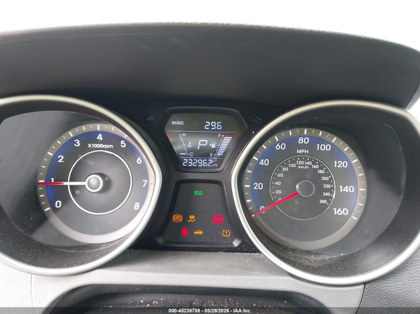 2014 Hyundai Elantra VIN KMHDH4AE6EU083134 IAAI salvage auction — FRONT END, Salvage Title, sold $25 on 2026-07-31 (photo 7)