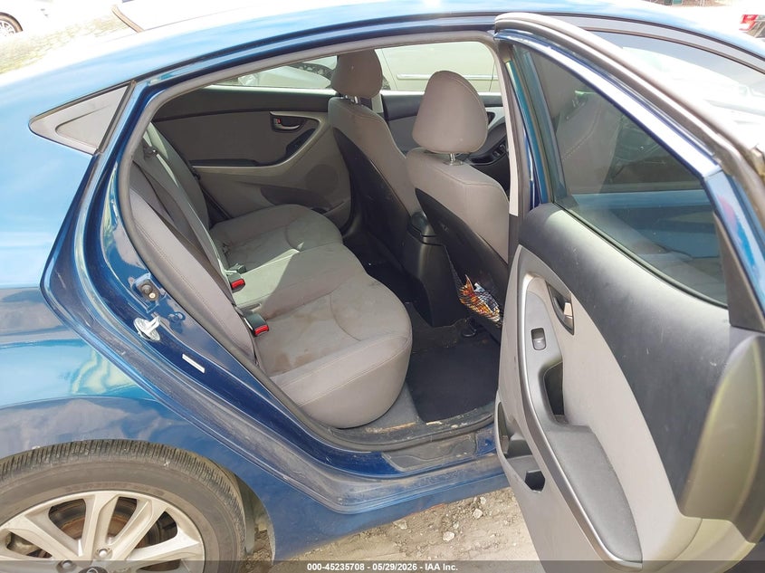 2014 Hyundai Elantra VIN KMHDH4AE6EU083134 IAAI salvage auction — FRONT END, Salvage Title, sold $25 on 2026-07-31 (photo 8)