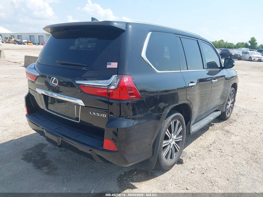 2021 Lexus Lx VIN JTJDY7AX0M4355955 IAAI salvage auction — LEFT SIDE, Original (Texas), sold $53,050 on 2026-08-24 (photo 4)