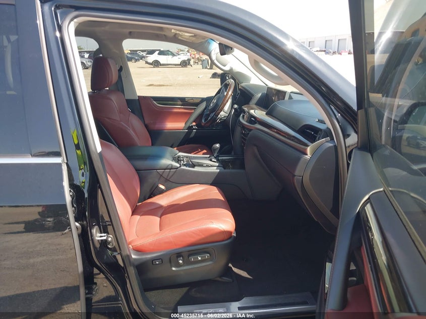 2021 Lexus Lx VIN JTJDY7AX0M4355955 IAAI salvage auction — LEFT SIDE, Original (Texas), sold $53,050 on 2026-08-24 (photo 5)
