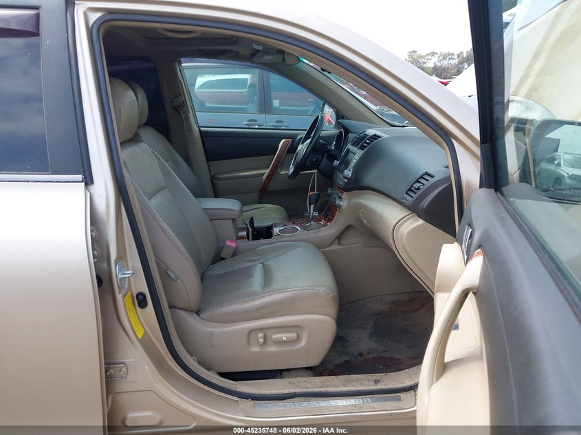 2008 Toyota Highlander VIN JTEDS42A782006429 IAAI salvage auction — LEFT FRONT, Salvage (California), sold $1,900 on 2026-07-13 (photo 5)