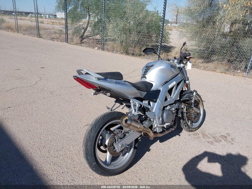 2003 Suzuki Sv650 VIN JS1VP53A332101300 IAAI salvage auction — FRONT END, Salvage (Arizona), sold $25 on 2026-07-23 (photo 4)