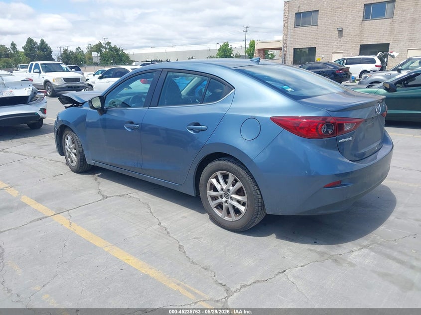 2014 Mazda 3 VIN JM1BM1W79E1192561 IAAI salvage auction — FRONT END, Salvage Title, sold $675 on 2026-07-19 (photo 3)