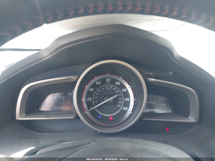 2014 Mazda 3 VIN JM1BM1W79E1192561 IAAI salvage auction — FRONT END, Salvage Title, sold $675 on 2026-07-19 (photo 7)