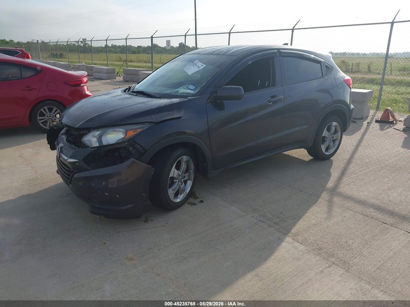 2017 Honda Hr-v VIN 3CZRU5H32HM725478 IAAI salvage auction — FRONT END, Original (Texas), sold $3,000 on 2026-07-31 (photo 2)