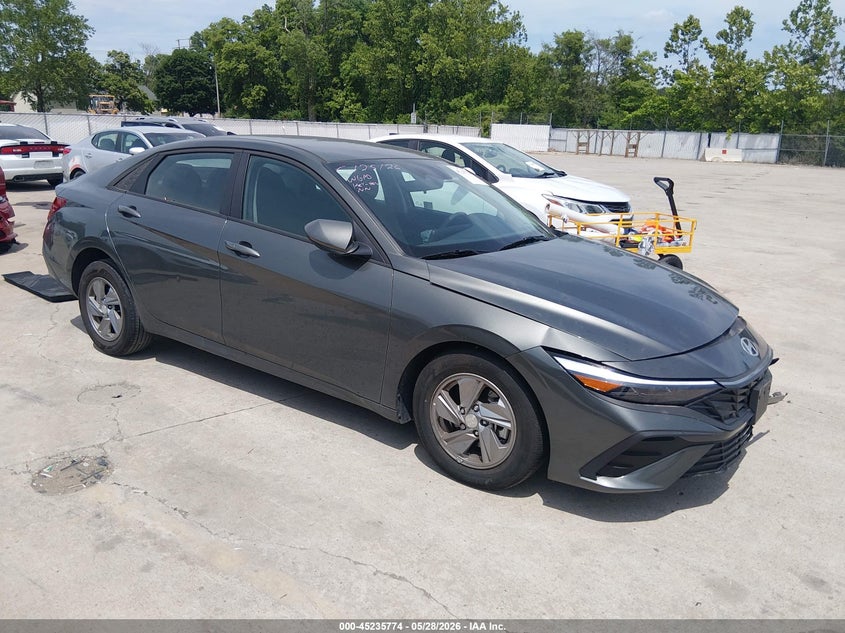 2025 Hyundai Elantra VIN KMHLL4DG6SU867204 IAAI salvage auction — LEFT FRONT, Salvage (Missouri), sold $5,400 on 2026-07-21 (photo 1)