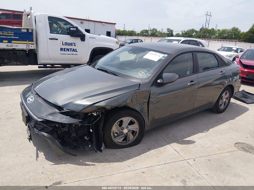 2025 Hyundai Elantra VIN KMHLL4DG6SU867204 IAAI salvage auction — LEFT FRONT, Salvage (Missouri), sold $5,400 on 2026-07-21 (photo 2)