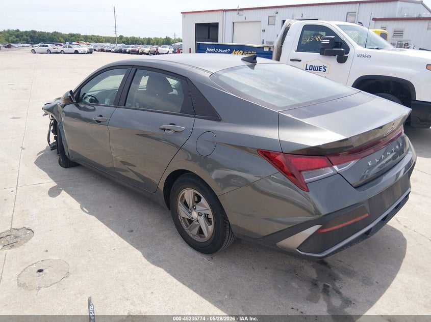 2025 Hyundai Elantra VIN KMHLL4DG6SU867204 IAAI salvage auction — LEFT FRONT, Salvage (Missouri), sold $5,400 on 2026-07-21 (photo 3)