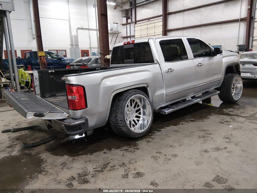 2015 Gmc SIERRA VIN 3GTU2VECAFG156917 IAAI salvage auction — LEFT REAR, Salvage Title, sold $25 on 2026-07-09 (photo 4)