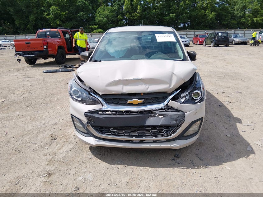 2021 Chevrolet Spark VIN KL8CA6SA9MC736810 IAAI salvage auction — FRONT END, Salvage Title, sold $800 on 2026-07-15 (photo 6)