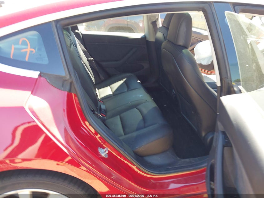 2018 Tesla Model 3 VIN 5YJ3E1EB0JF065397 IAAI salvage auction — RIGHT FRONT, Salvage Title, sold $5,200 on 2026-08-22 (photo 8)
