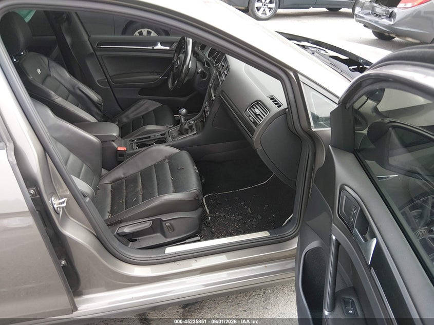 2017 Volkswagen Golf r VIN WVWWF7AU3HW150048 IAAI salvage auction — FRONT & REAR, Salvage Title, sold $1,900 on 2026-07-23 (photo 5)