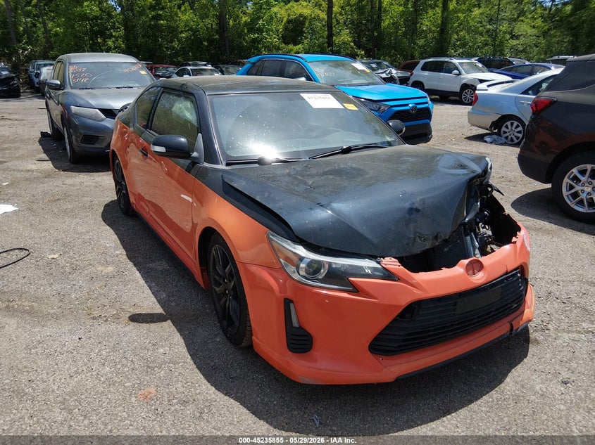 2015 Scion Tc VIN JTKJF5C77FJ005930 IAAI salvage auction — FRONT END, Salvage (Ohio), sold $425 on 2026-07-21 (photo 1)