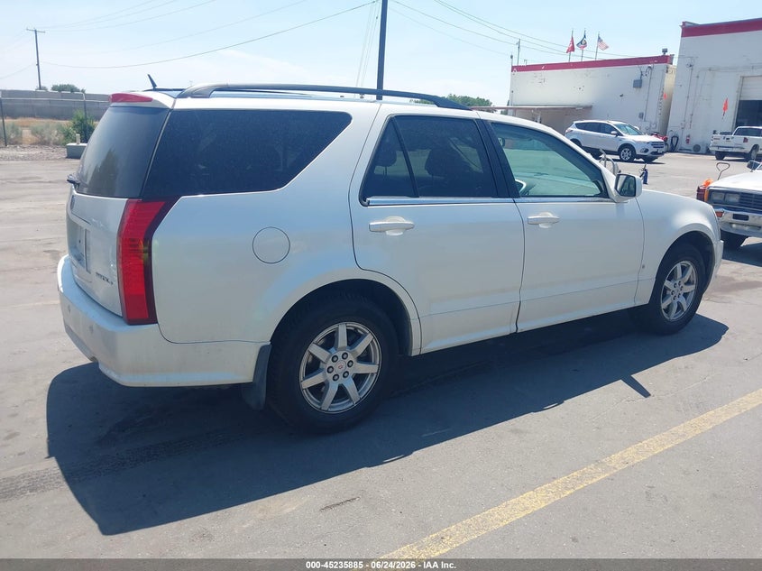 2008 Cadillac Srx VIN 1GYEE437180141110 IAAI salvage auction — FRONT & REAR, Clear (Utah), sold $575 on 2026-07-09 (photo 4)