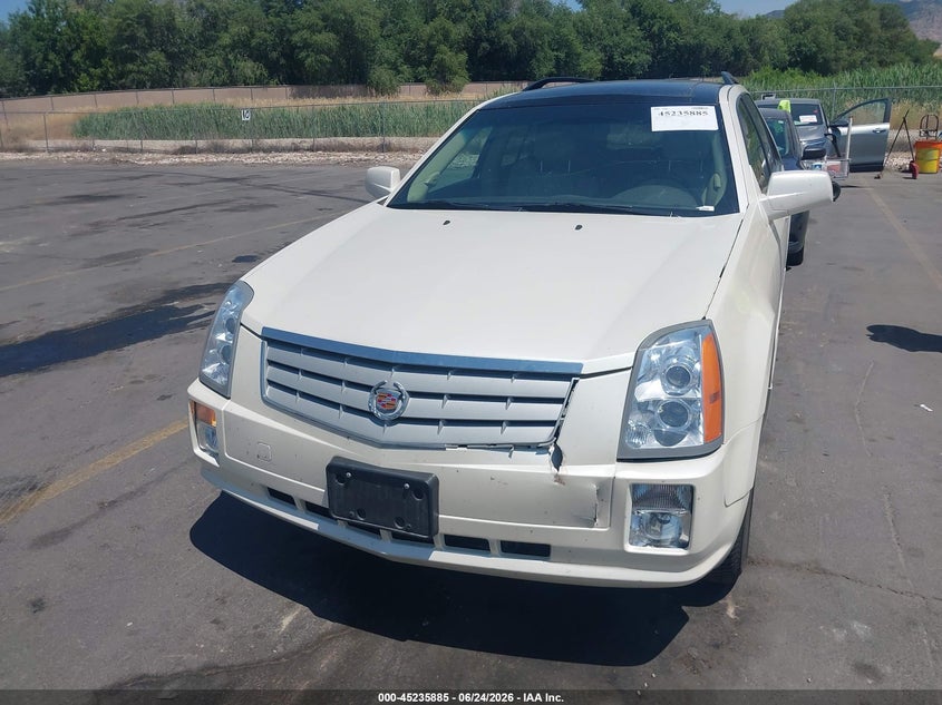 2008 Cadillac Srx VIN 1GYEE437180141110 IAAI salvage auction — FRONT & REAR, Clear (Utah), sold $575 on 2026-07-09 (photo 6)