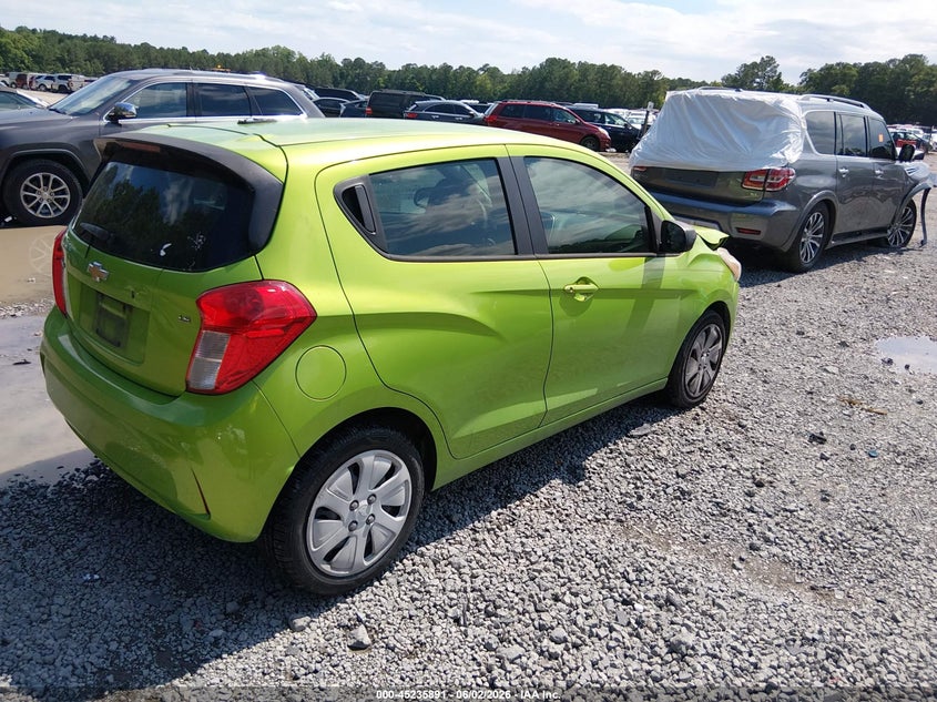 2016 Chevrolet Spark VIN KL8CB6SA2GC589957 IAAI salvage auction — FRONT END, Salvage Title, sold $50 on 2026-07-21 (photo 4)