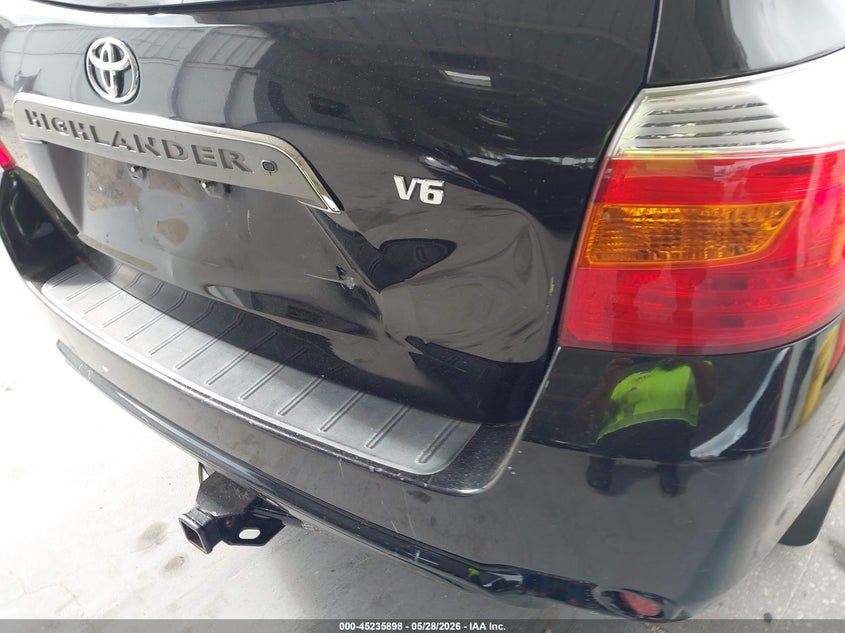 2008 Toyota Highlander VIN JTEDS43AX82055963 IAAI salvage auction — NORMAL WEAR, Clear (Florida), sold $2,125 on 2026-07-08 (photo 6)