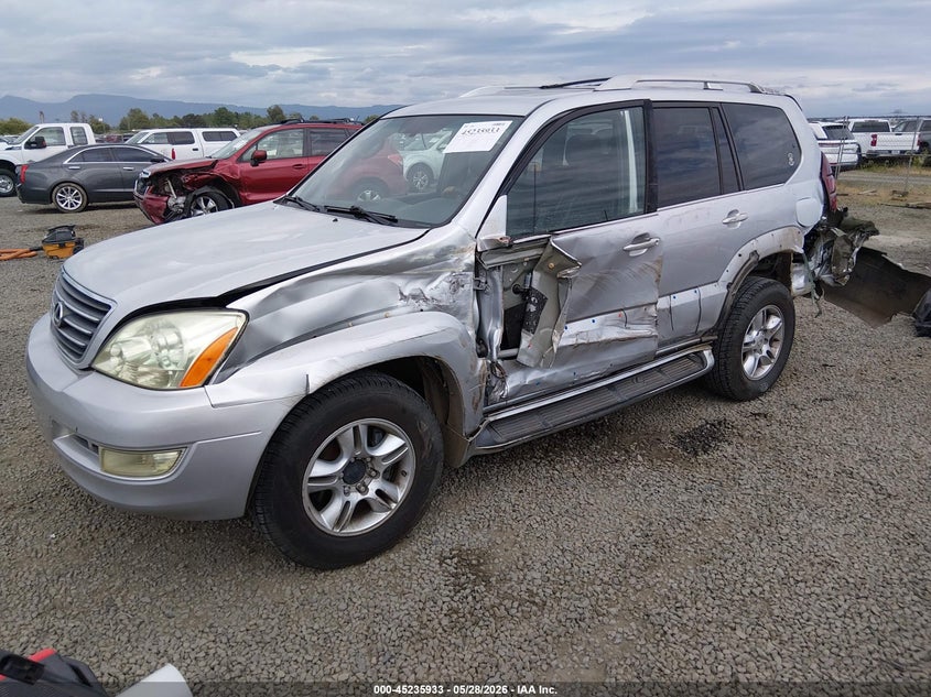 2007 Lexus Gx 470 VIN JTJBT20X770141468 IAAI salvage auction — LEFT SIDE, Salvage (Alabama), sold $2,300 on 2026-07-29 (photo 2)