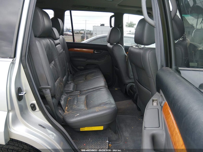 2007 Lexus Gx 470 VIN JTJBT20X770141468 IAAI salvage auction — LEFT SIDE, Salvage (Alabama), sold $2,300 on 2026-07-29 (photo 8)