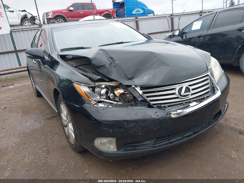 2011 Lexus Es 350 VIN JTHBK1EG4B2454286 IAAI salvage auction — FRONT END, Clear (Oklahoma), sold $1,850 on 2026-08-01 (photo 1)