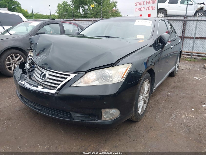2011 Lexus Es 350 VIN JTHBK1EG4B2454286 IAAI salvage auction — FRONT END, Clear (Oklahoma), sold $1,850 on 2026-08-01 (photo 2)