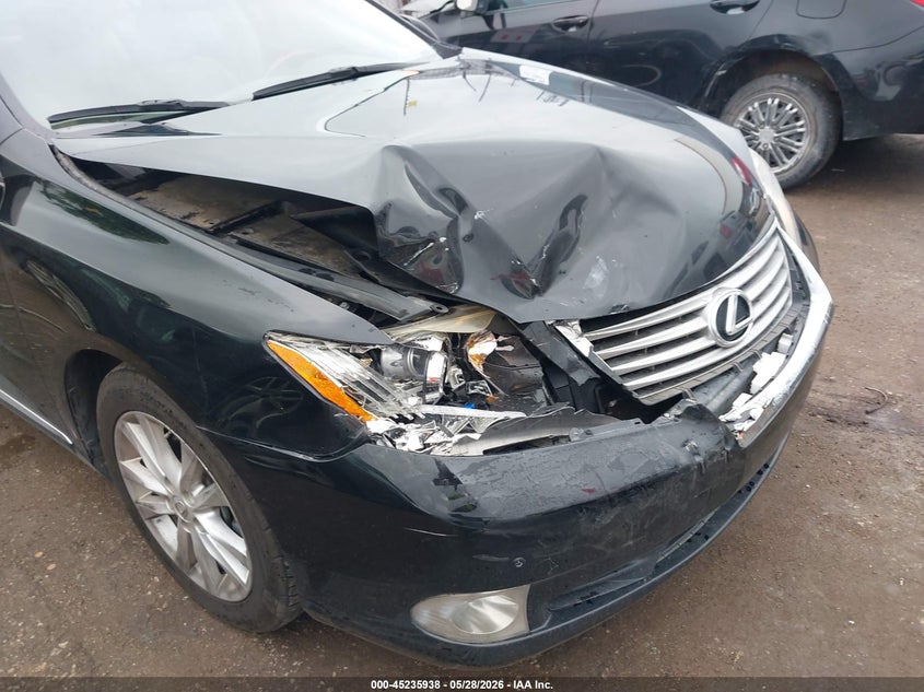 2011 Lexus Es 350 VIN JTHBK1EG4B2454286 IAAI salvage auction — FRONT END, Clear (Oklahoma), sold $1,850 on 2026-08-01 (photo 6)