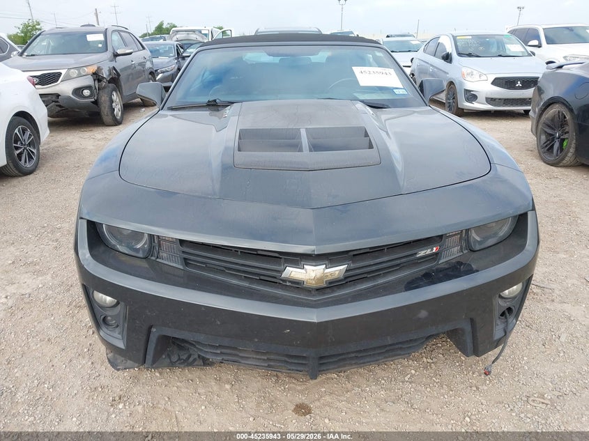2014 Chevrolet Camaro VIN 2G1FZ3DP7E9800566 IAAI salvage auction — MECHANICAL, Salvage Title, sold $7,100 on 2026-07-29 (photo 6)