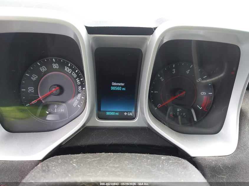 2014 Chevrolet Camaro VIN 2G1FZ3DP7E9800566 IAAI salvage auction — MECHANICAL, Salvage Title, sold $7,100 on 2026-07-29 (photo 7)