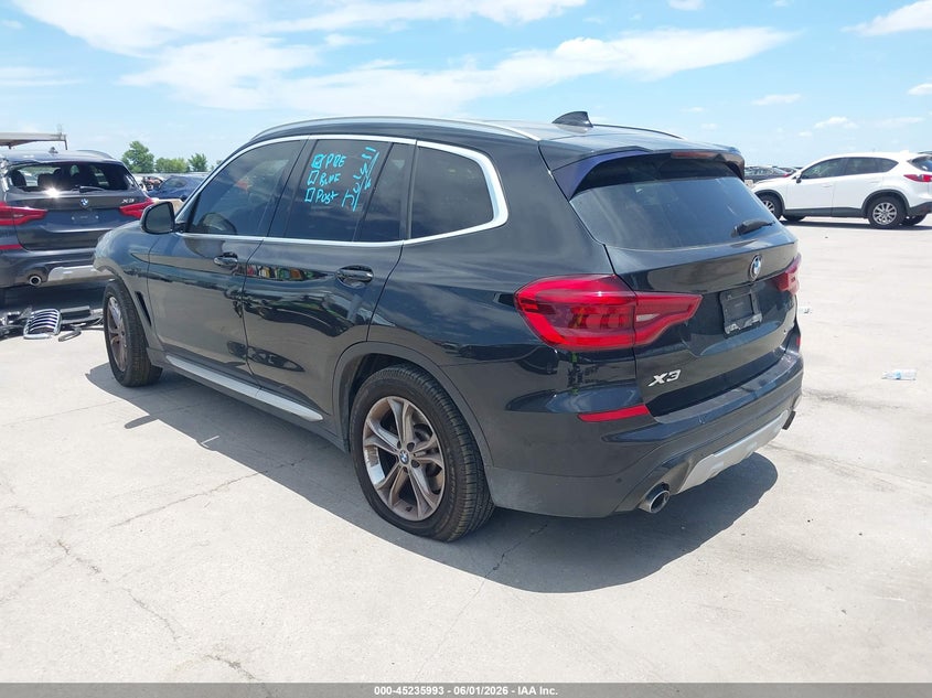 2021 BMW X3 VIN 5UXTY5C0XM9F84649 IAAI salvage auction — FRONT END, Salvage - Greater Than 75% (Maryland), sold $7,300 on 2026-07-29 (photo 3)