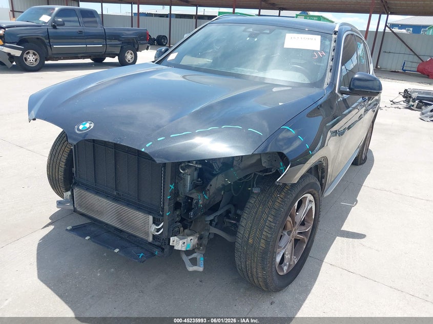2021 BMW X3 VIN 5UXTY5C0XM9F84649 IAAI salvage auction — FRONT END, Salvage - Greater Than 75% (Maryland), sold $7,300 on 2026-07-29 (photo 6)