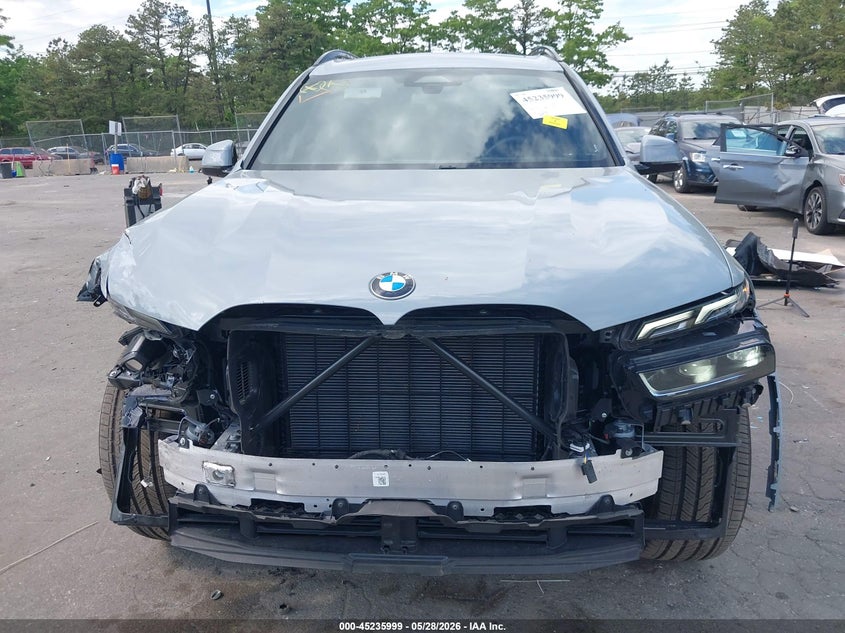 2026 BMW X7 VIN 5UX23EM07T9123090 IAAI salvage auction — FRONT END, Salvage Title, sold $53,775 on 2026-07-14 (photo 6)