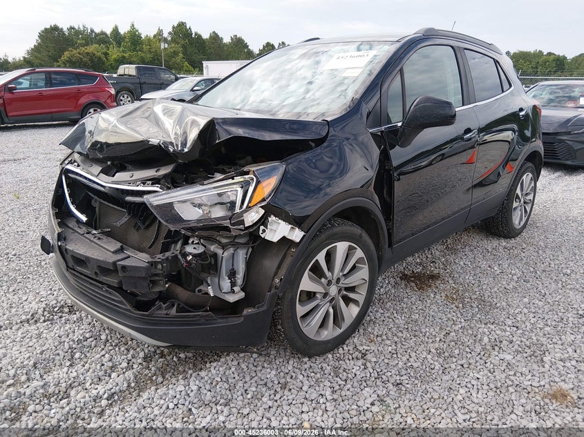 2020 Buick Encore VIN KL4CJASB1LB057986 IAAI salvage auction — FRONT END, Salvage Title, sold $525 on 2026-07-09 (photo 2)