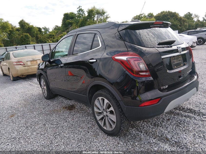 2020 Buick Encore VIN KL4CJASB1LB057986 IAAI salvage auction — FRONT END, Salvage Title, sold $525 on 2026-07-09 (photo 3)
