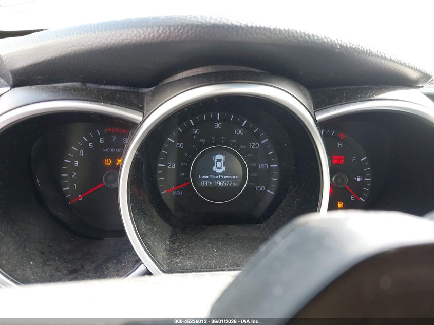 2014 Kia Optima VIN 5XXGN4A71EG336734 IAAI salvage auction — LEFT FRONT, Salvage Title, sold $350 on 2026-07-08 (photo 7)