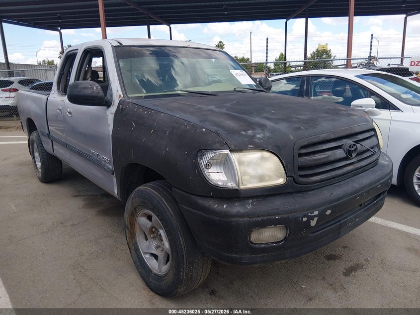 2000 Toyota Tundra VIN 5TBRT3414YS120808 IAAI salvage auction — NORMAL WEAR, Salvage (California), sold $750 on 2026-07-14 (photo 1)