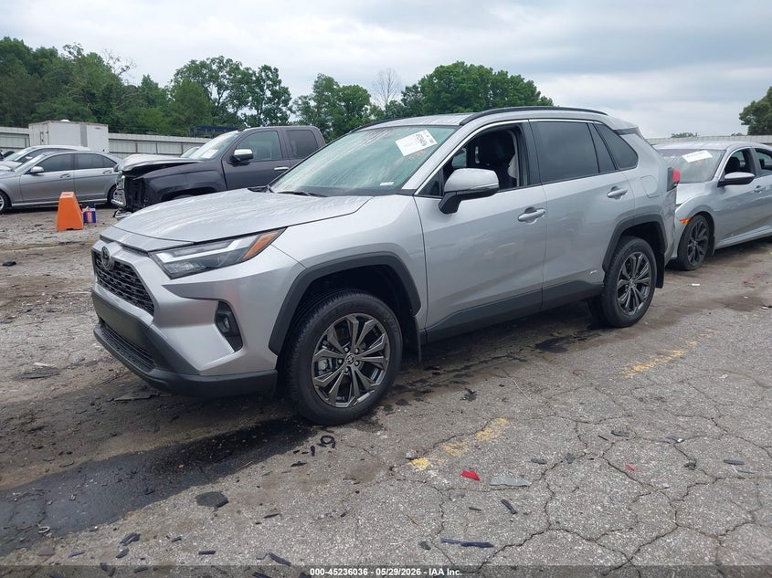 2025 Toyota Rav 4 VIN JTMB6RFV3SJ094905 IAAI salvage auction — REAR END, Salvage Title, sold $15,500 on 2026-07-29 (photo 2)