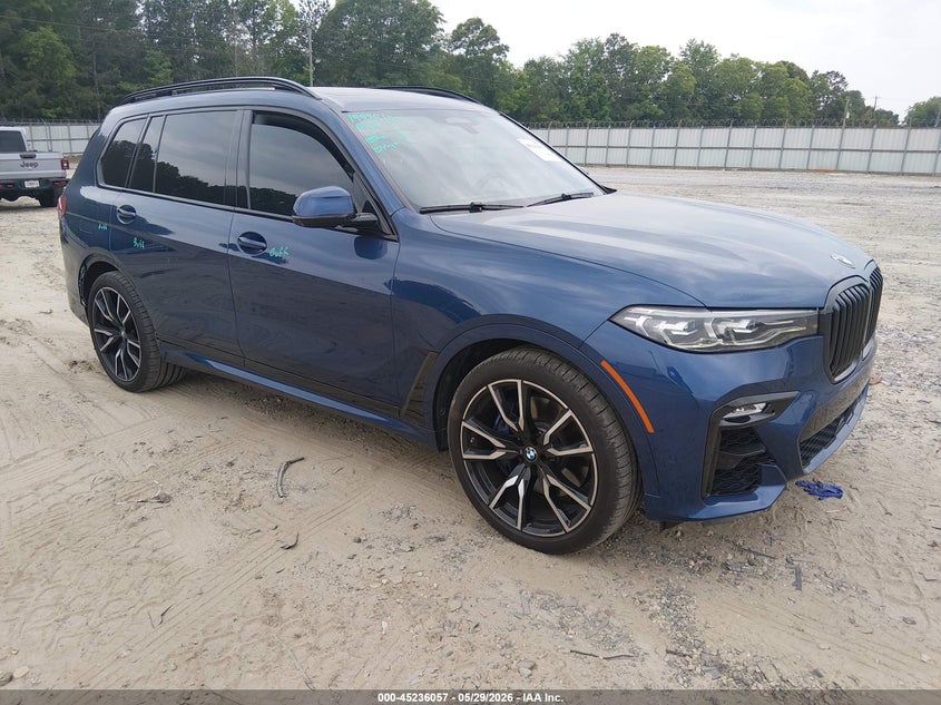 2020 BMW X7 VIN 5UXCW2C09L9C22945 — IAAI salvage auction photo