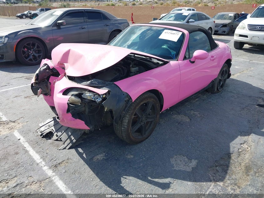2007 Mazda Mx-5 miata VIN JM1NC25F870130060 IAAI salvage auction — FRONT END, Salvage (California), sold $300 on 2026-07-15 (photo 2)