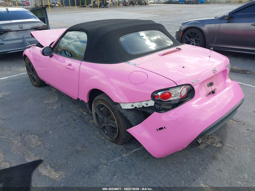 2007 Mazda Mx-5 miata VIN JM1NC25F870130060 IAAI salvage auction — FRONT END, Salvage (California), sold $300 on 2026-07-15 (photo 3)