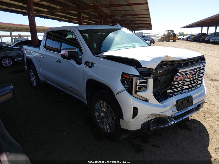 2023 Gmc SIERRA VIN 3GTUUGE81PG348067 IAAI salvage auction — FRONT END, Salvage Title, sold $25,750 on 2026-07-07 (photo 1)