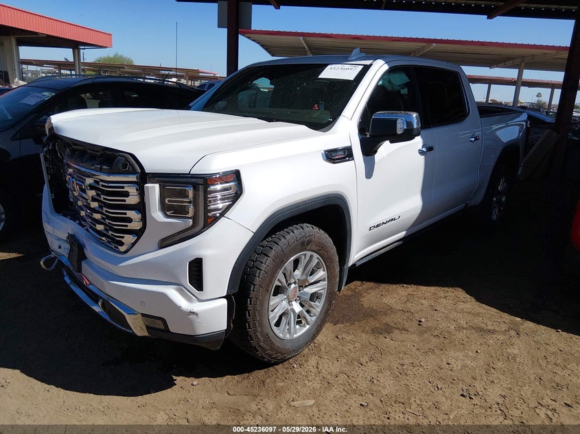 2023 Gmc SIERRA VIN 3GTUUGE81PG348067 IAAI salvage auction — FRONT END, Salvage Title, sold $25,750 on 2026-07-07 (photo 2)
