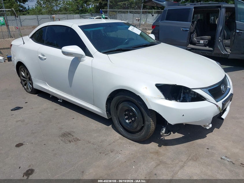 2015 Lexus Is VIN JTHFF2C21F2532662 IAAI salvage auction — FRONT END, Mv-907A (New York), sold $2,675 on 2026-07-14 (photo 1)