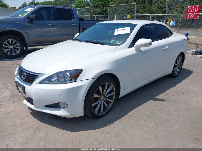 2015 Lexus Is VIN JTHFF2C21F2532662 IAAI salvage auction — FRONT END, Mv-907A (New York), sold $2,675 on 2026-07-14 (photo 2)