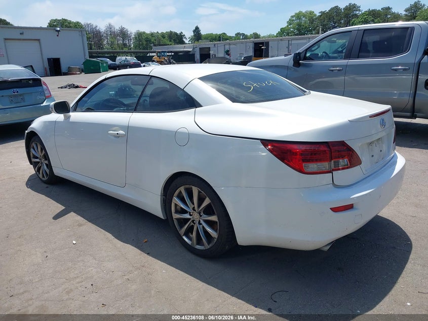 2015 Lexus Is VIN JTHFF2C21F2532662 IAAI salvage auction — FRONT END, Mv-907A (New York), sold $2,675 on 2026-07-14 (photo 3)
