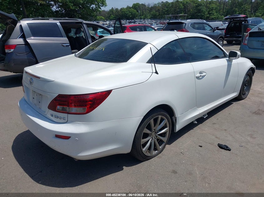 2015 Lexus Is VIN JTHFF2C21F2532662 IAAI salvage auction — FRONT END, Mv-907A (New York), sold $2,675 on 2026-07-14 (photo 4)