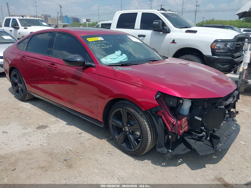 2026 Honda Accord VIN 1HGCY2F79TA013836 — IAAI salvage auction photo
